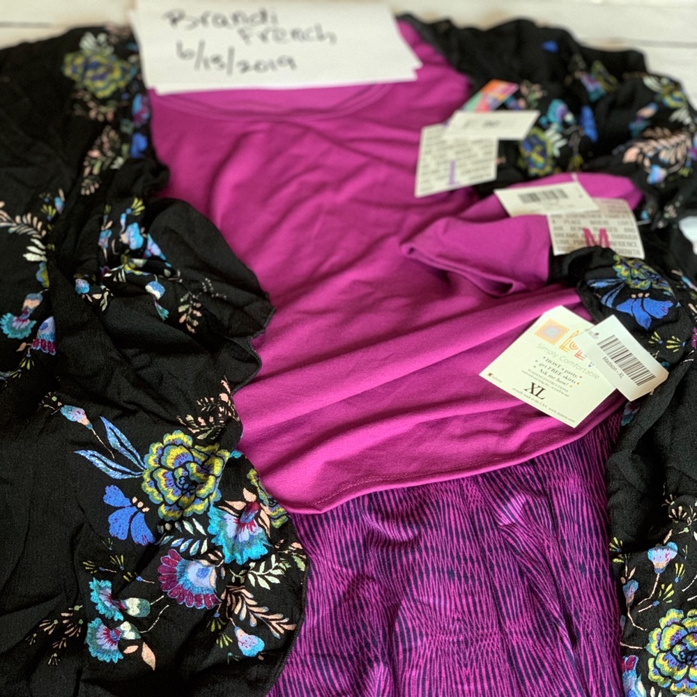 LuLaRoe Outfit XL Madison / L LYNNAE / M Shirley